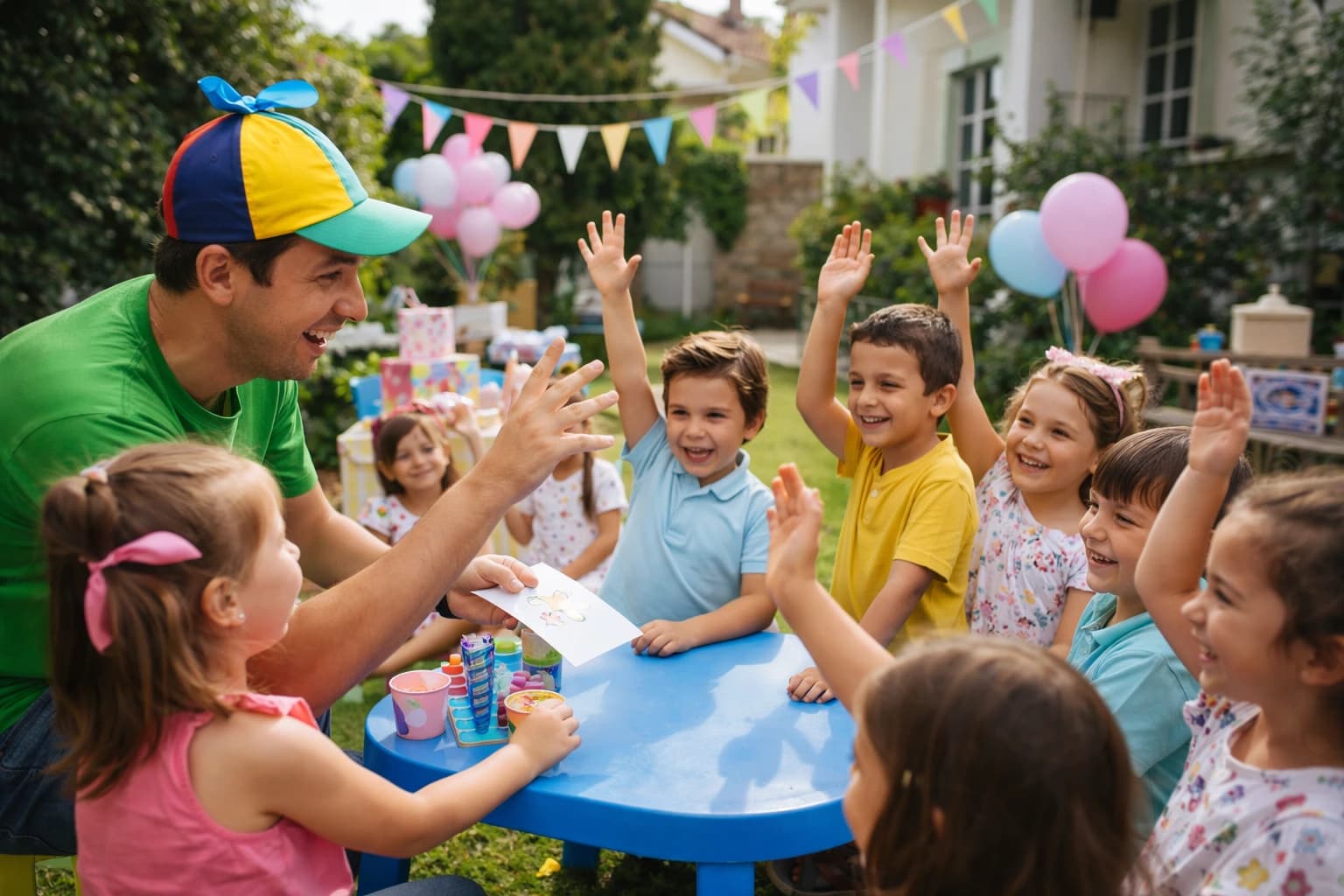 Animação de festa infantil em Almada