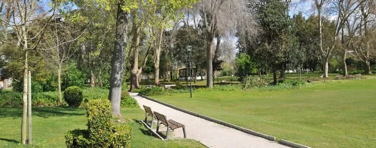 Parque Municipal Carlos Hidalgo Gomes de Loureiro no Montijo