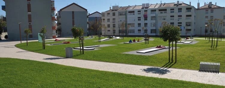 Parque Urbano das Piscinas no Montijo