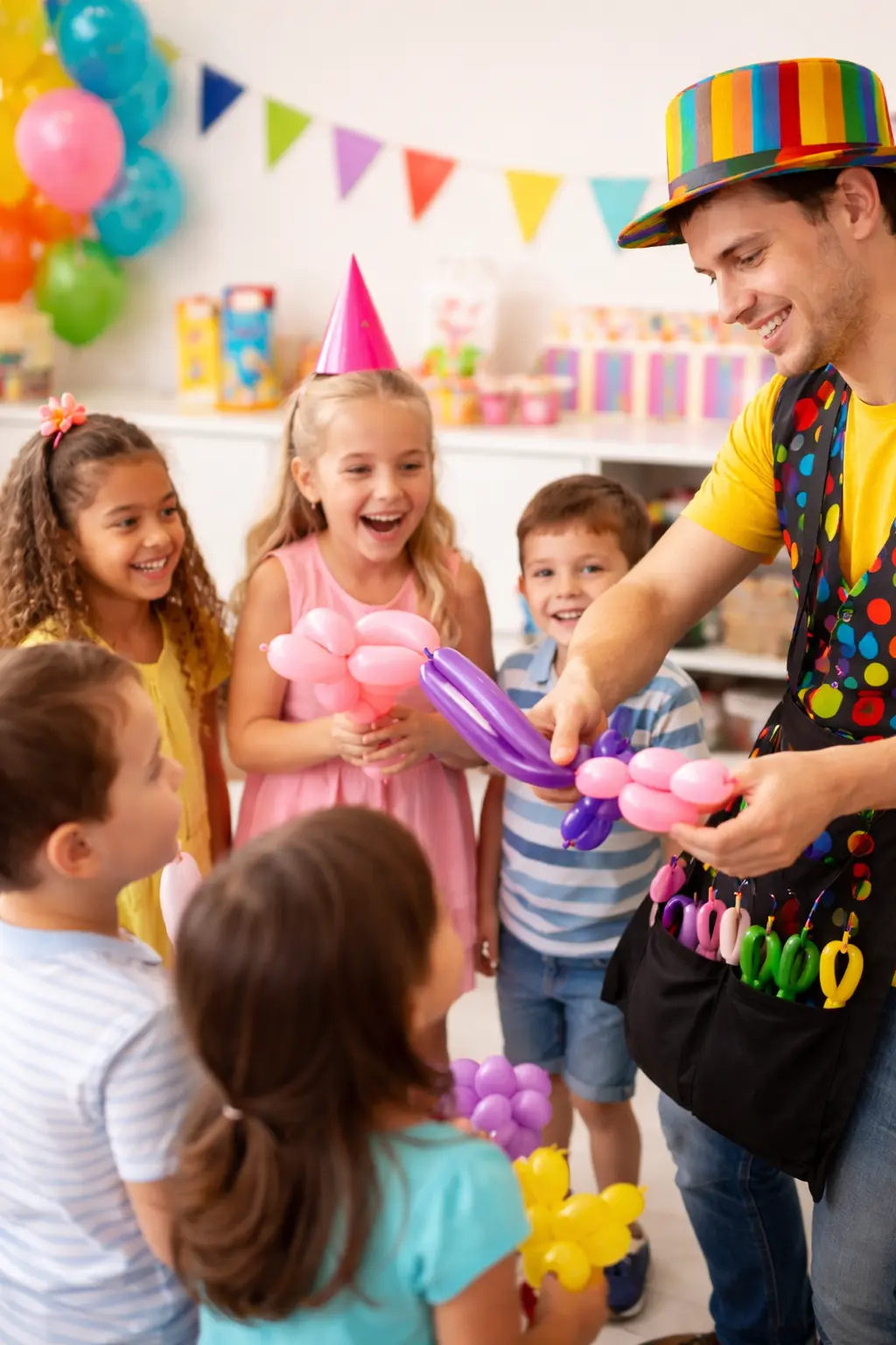 modelagem de balões para crianças