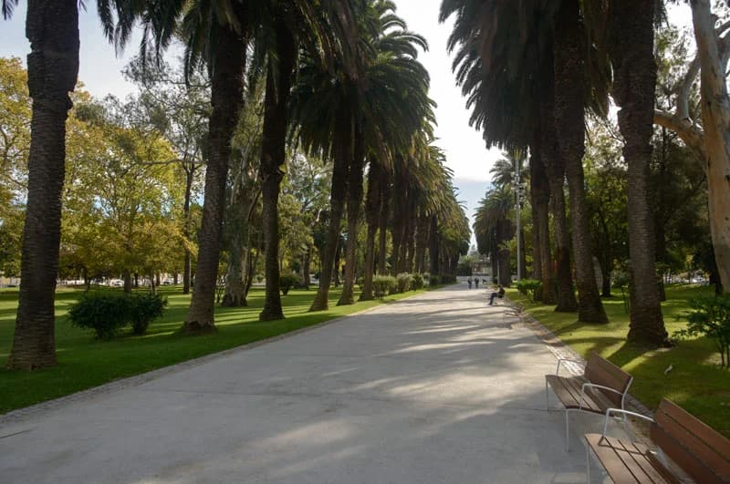 Jardim do Campo Grande em Lisboa