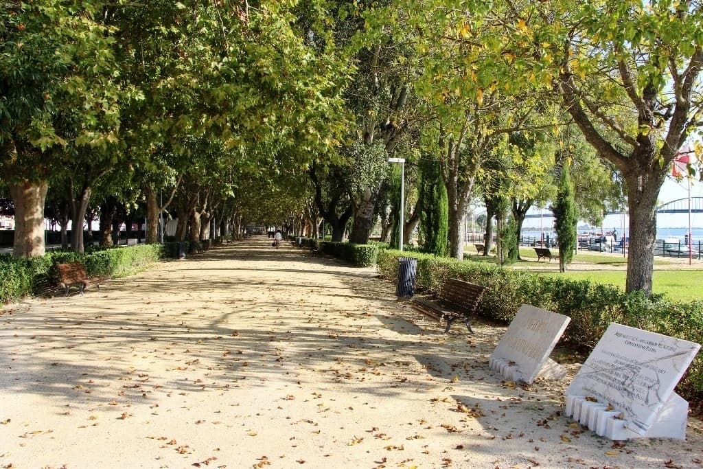 Jardim Municipal Constantino Palha em Vila Franca de Xira
